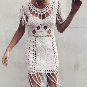Cleobella crochet dress